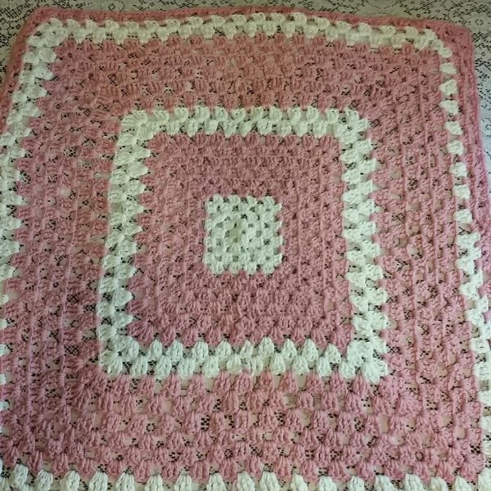 Hand Crocheted Table Topper - NEW